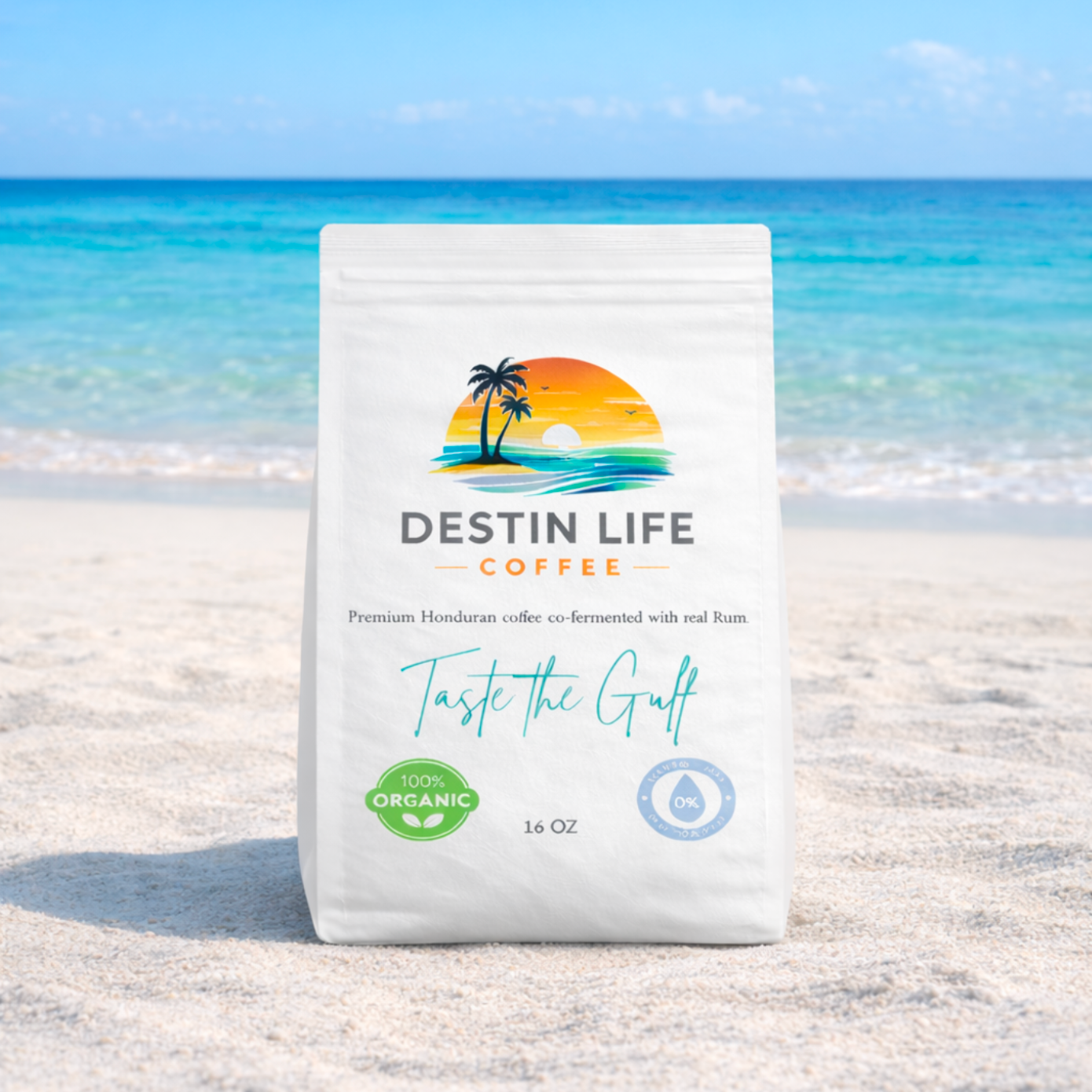 Destin Life Rum-Infused Coffee For Drip or Espresso